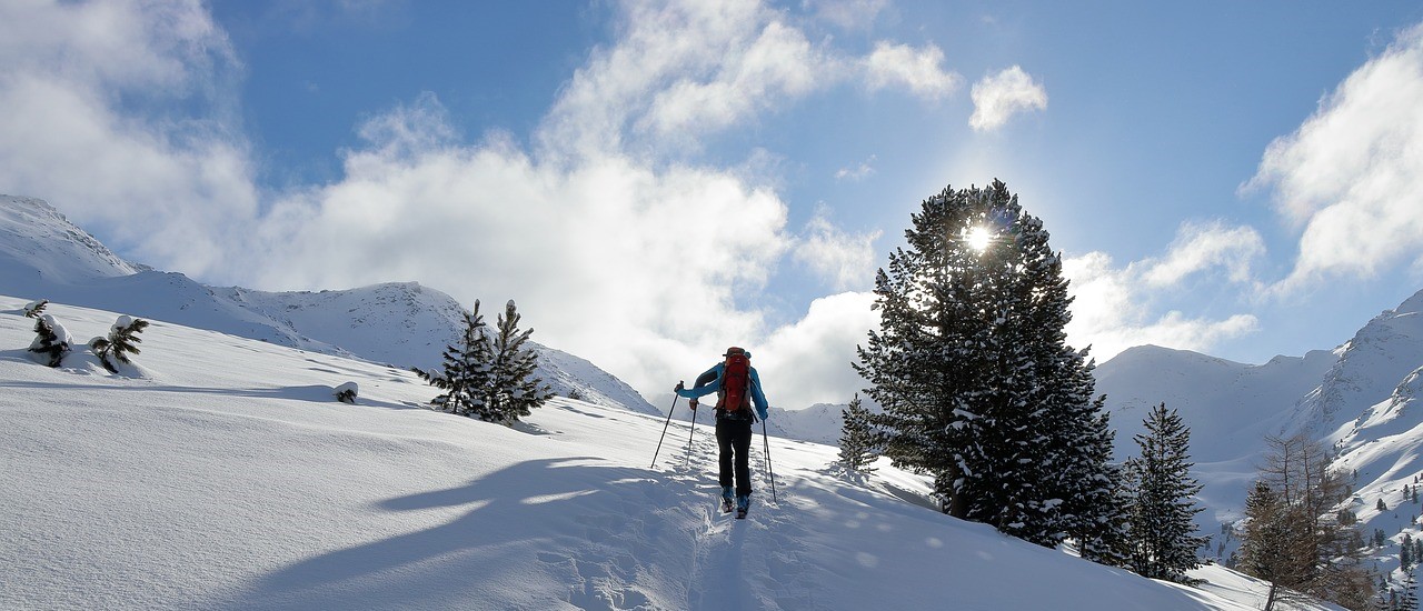 Skitouren gehen entspannt